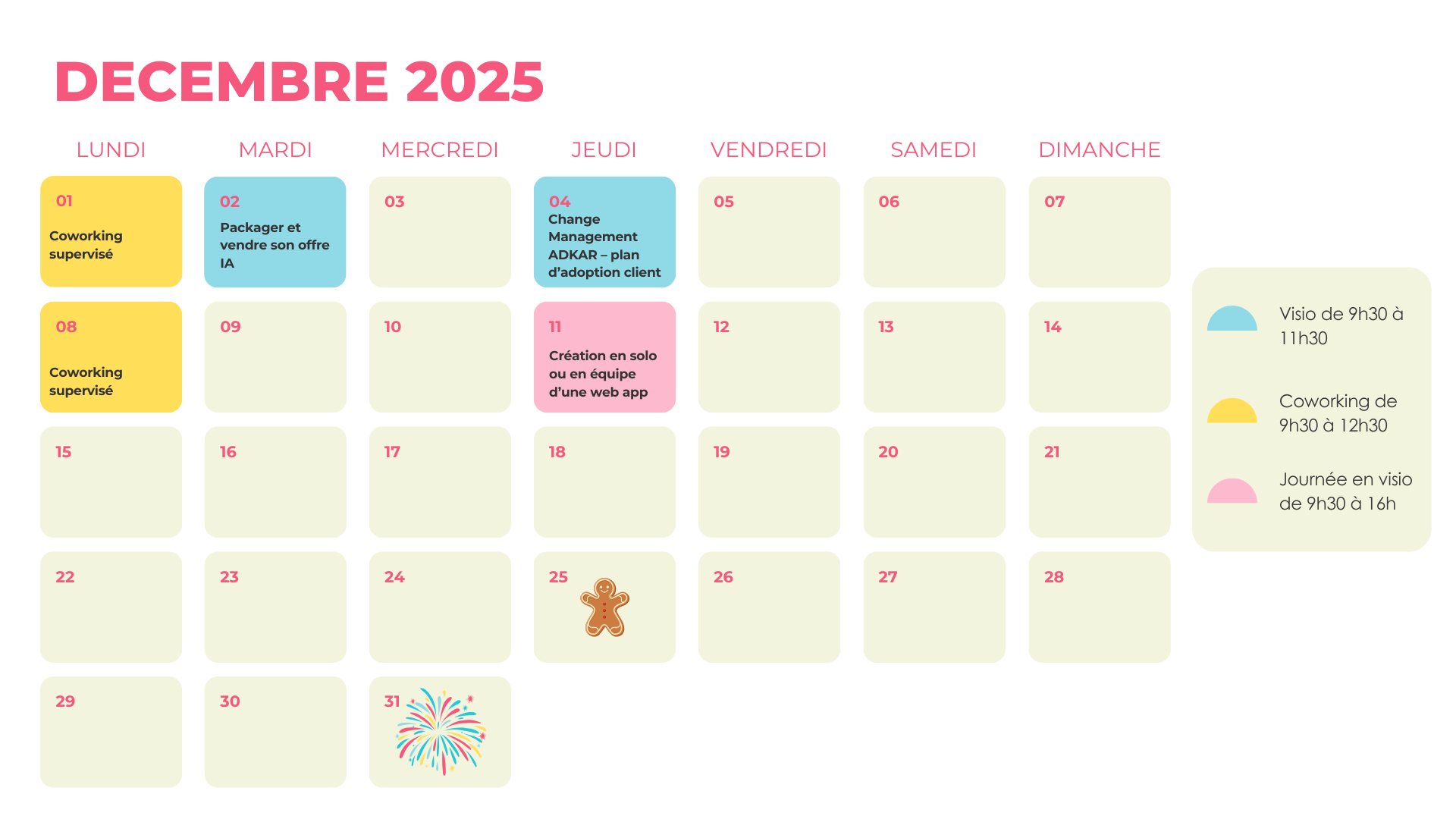 Programme formation consultante IA decembre 2025