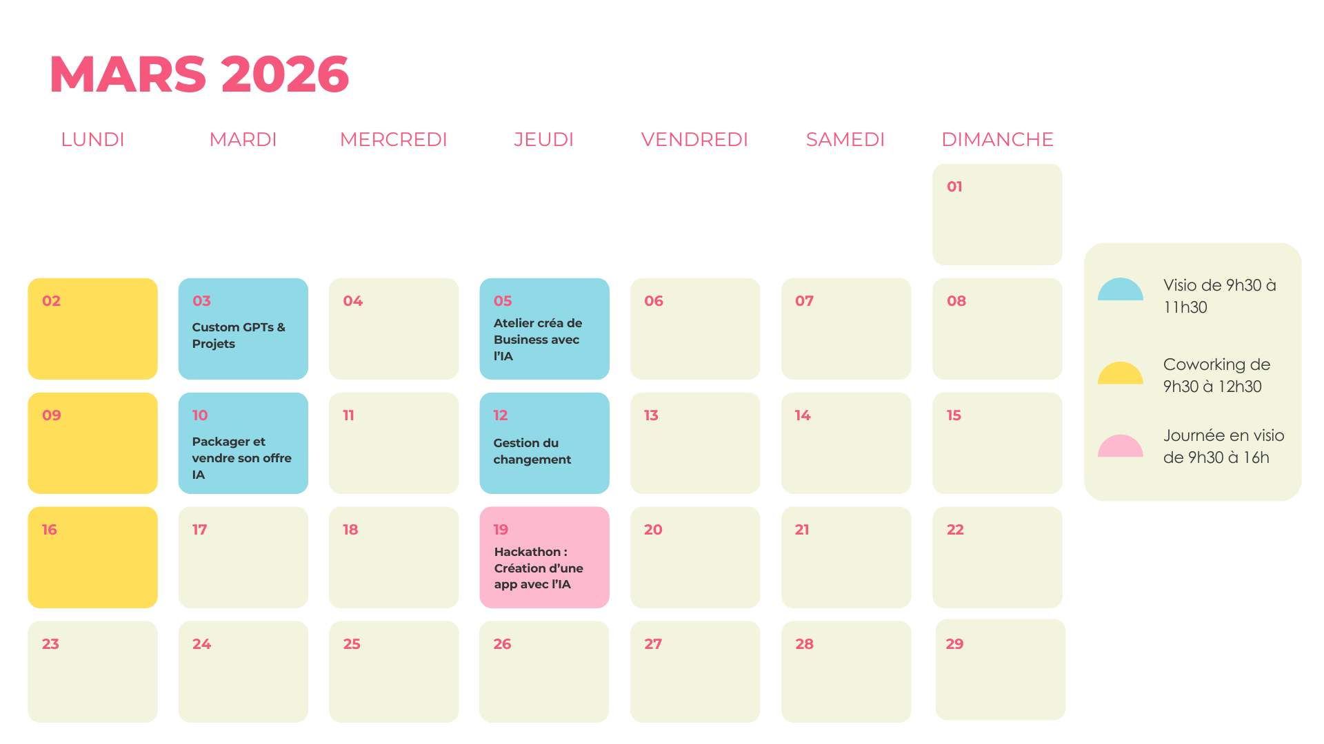Programme formation consultante IA decembre 2025
